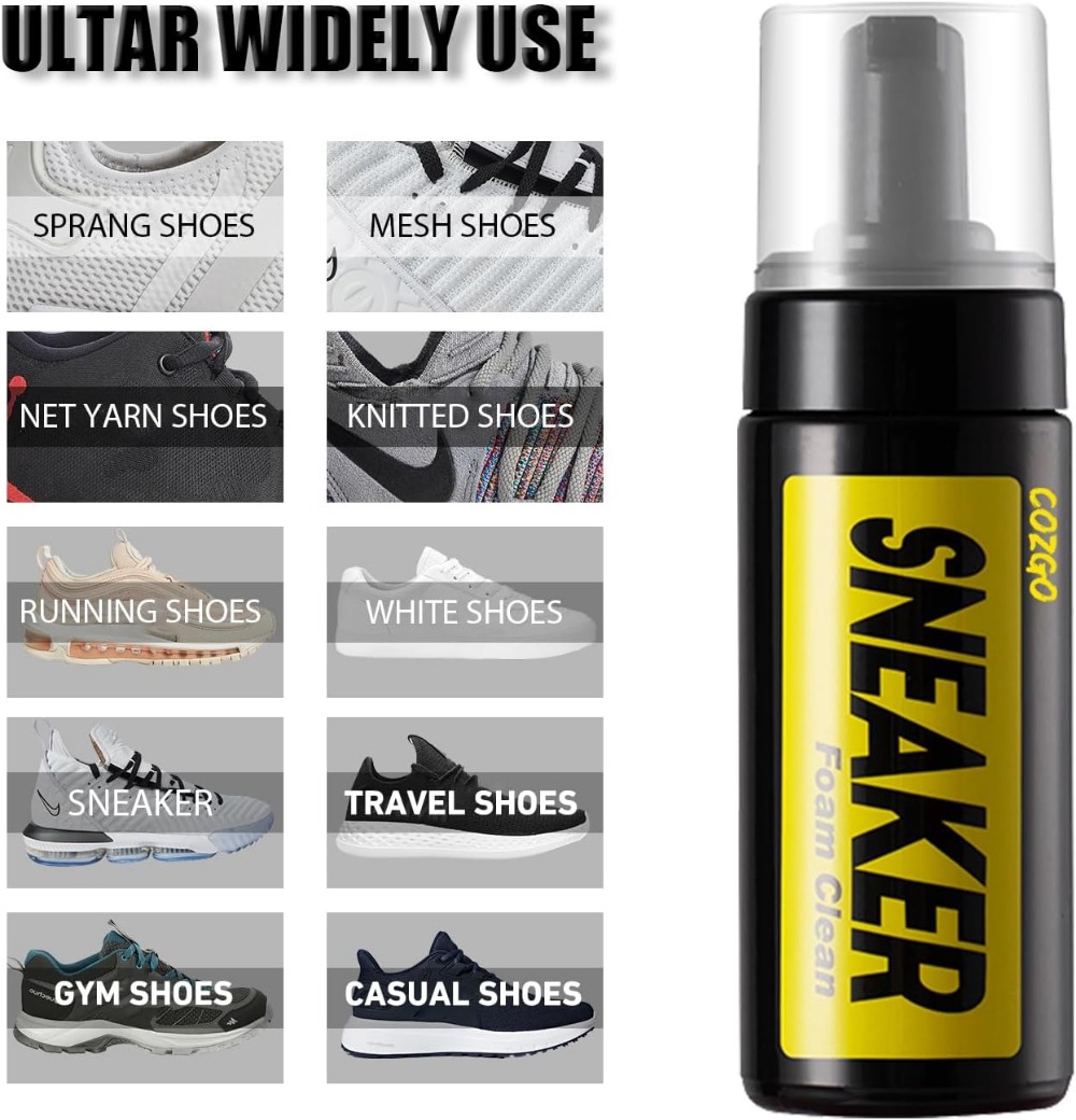 스니커즈용 신발 클리너 키트, 물 없이 사용하는 폼 클 - Shoe Cleaner 리뷰 및 가격