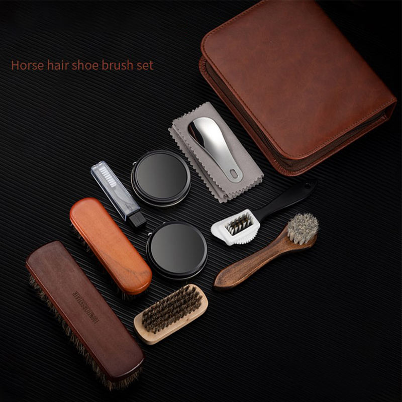 말총 신발 브러시 세트 가죽 관리 청소 연마 도구 클리 - Leather Shoe Polish 리뷰 및 가격