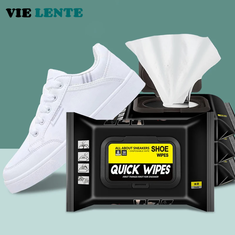 12Pcs/30Pcs 일회용 신발 깨끗한 물티슈 휴대용 - Shoe Cleaner 리뷰 및 가격