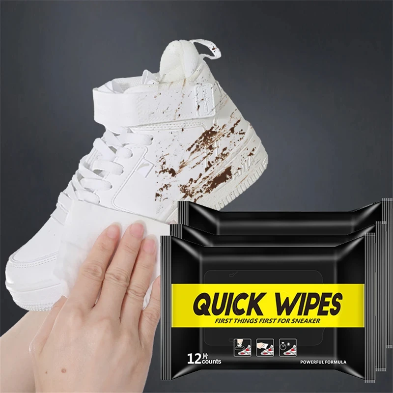 12Pcs/30Pcs 일회용 신발 깨끗한 물티슈 휴대용 - Shoe Cleaner 리뷰 및 가격